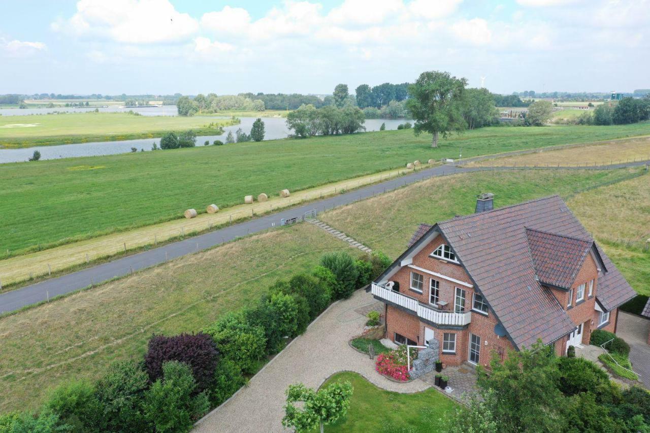 Ferienwohnung Rheinblick Bislich Wesel  Dış mekan fotoğraf